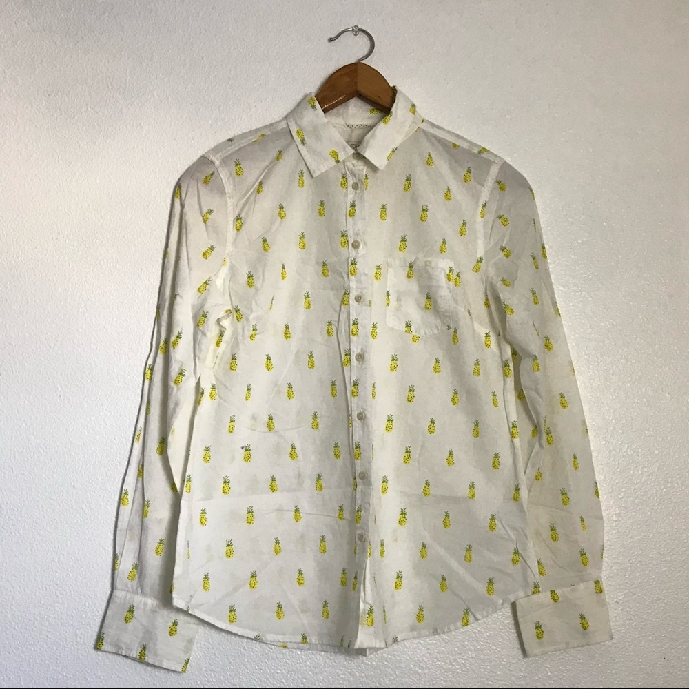 Merona pineapple shirt